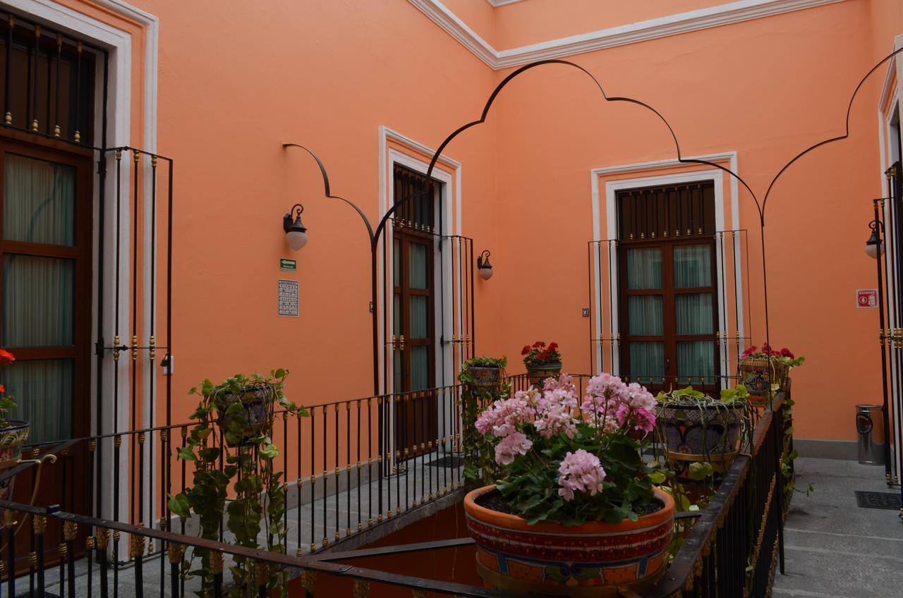 Hotel Del Capitan De Puebla Exteriör bild